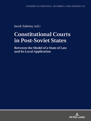 cover image of Constitutional Courts in Post-Soviet States